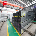 galvanized purlins mild steel square rectangular steel pipes extruded steel pipes used For Construction